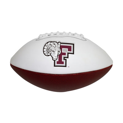 Fordham Full Size Autograph Football - Logo Brands