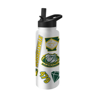 Arkansas Tech 34oz Native Quencher Bottle - Logo Brands