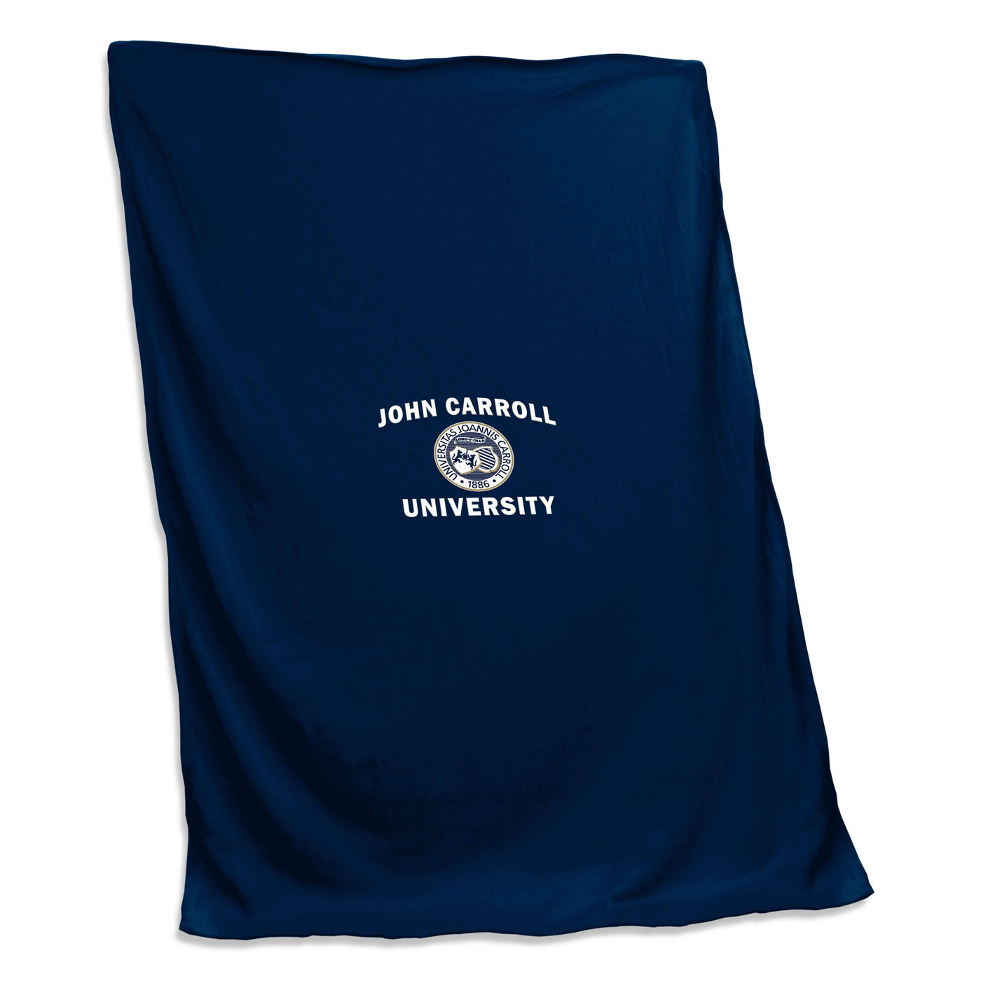 John Carrol Univ Screened Sweatshirt Blanket - Logo Brands