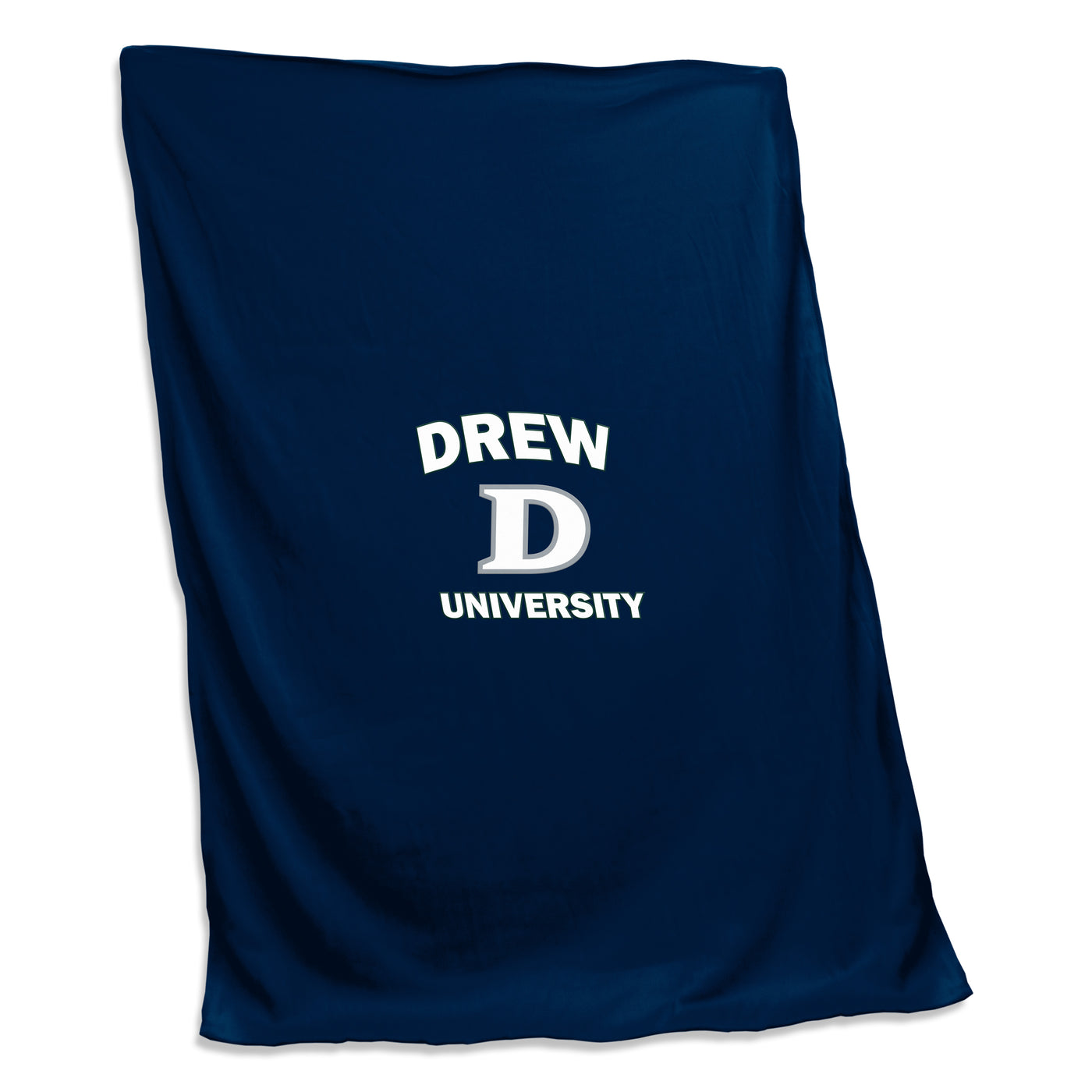 Drew Univ Screened Sweatshirt Blanket