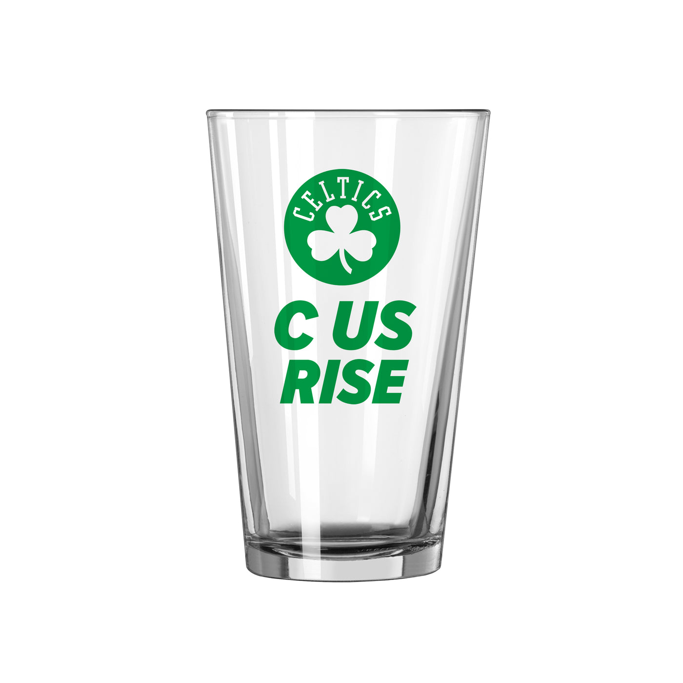 Boston Celtics 16oz Slogan Pint Glass