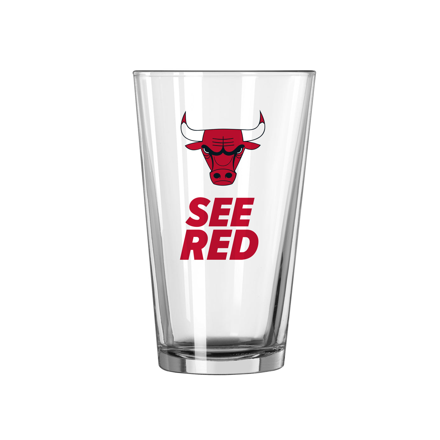 Chicago Bulls 16oz Slogan Pint Glass