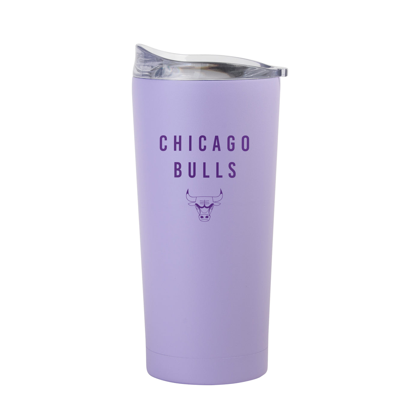 Chicago Bulls 20oz Tonal Lavender Powder Coat Tumbler