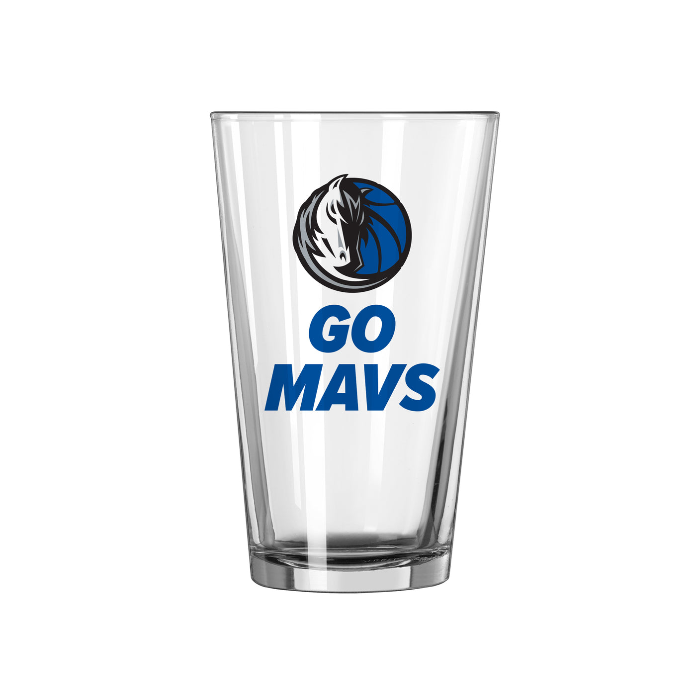 Dallas Mavericks 16oz Slogan Pint Glass