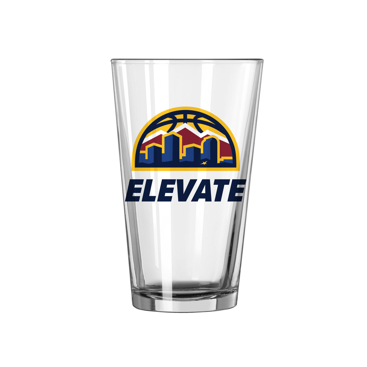 Denver Nuggets 16oz Slogan Pint Glass