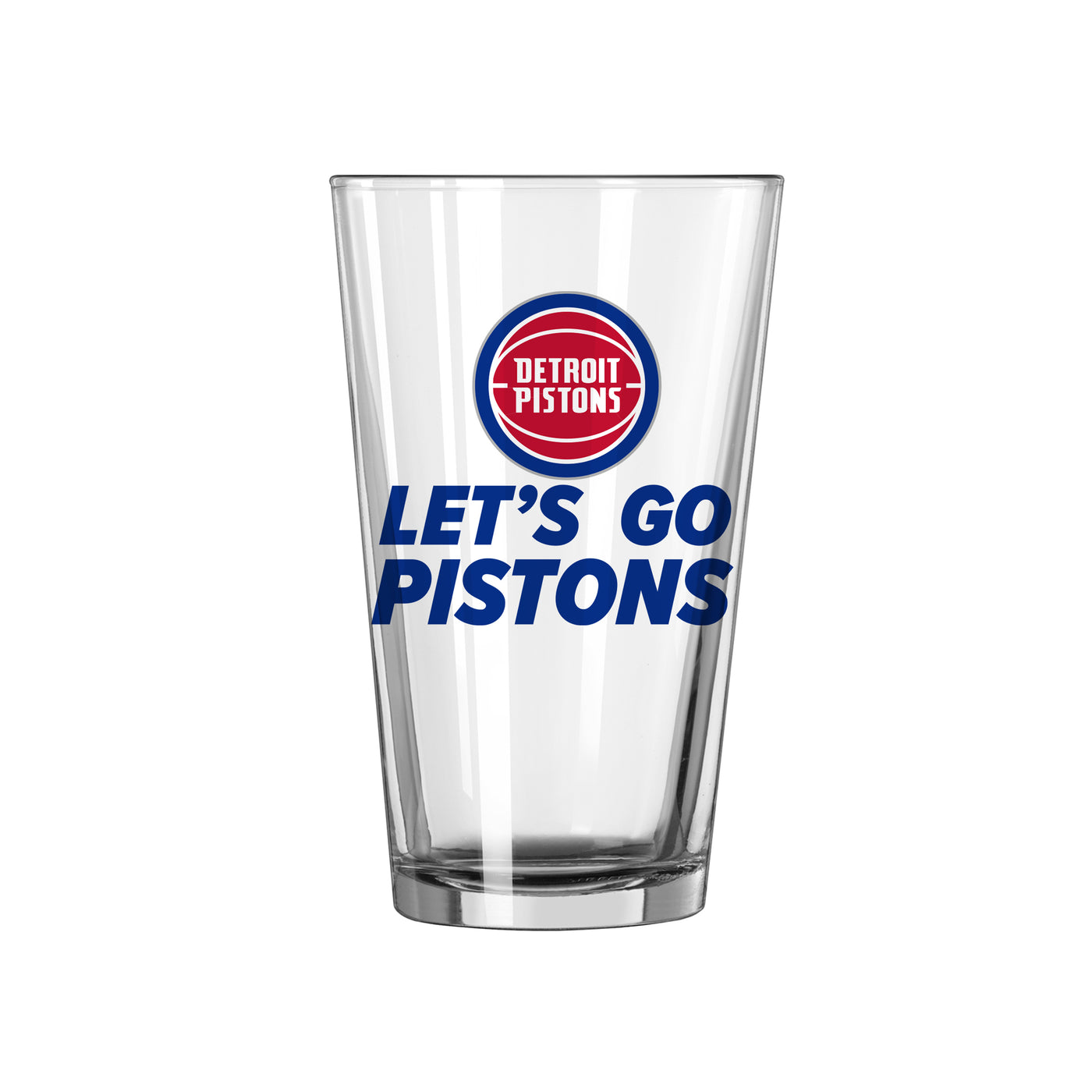 Detroit Pistons 16oz Slogan Pint Glass