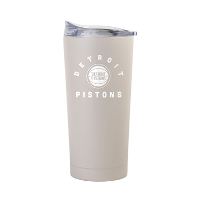 Detroit Pistons 20oz Archway Sand Powder Coat Tumbler - Logo Brands