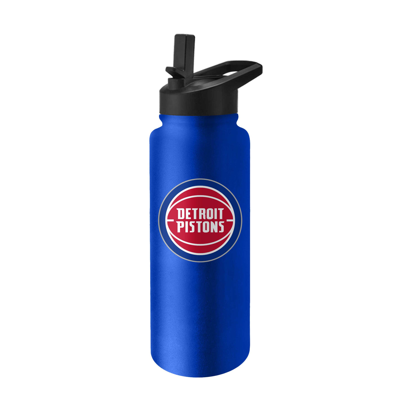Detroit Pistons 34oz Logo Quencher Bottle