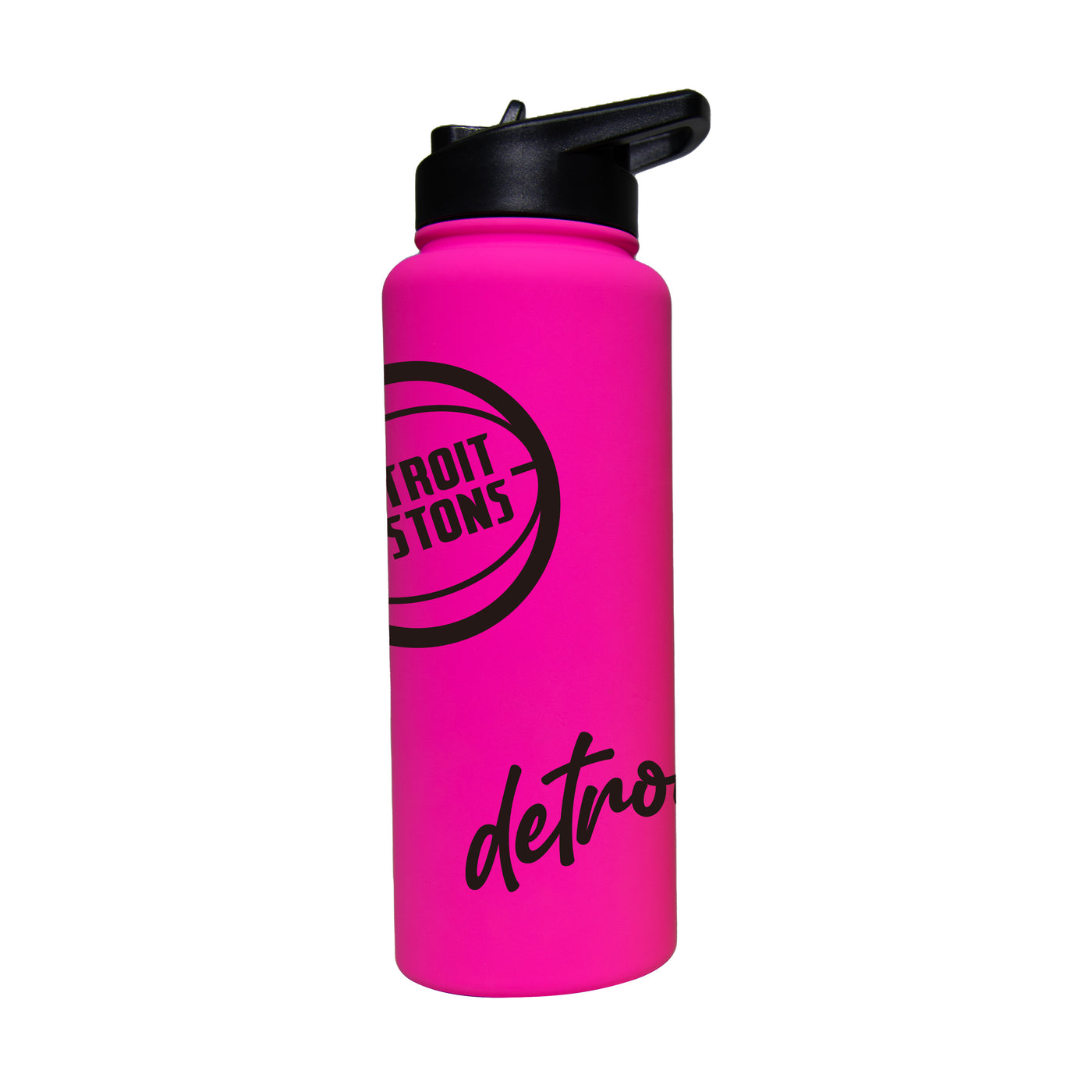 Detroit Pistons 34oz Electric Bold Soft Touch Quencher
