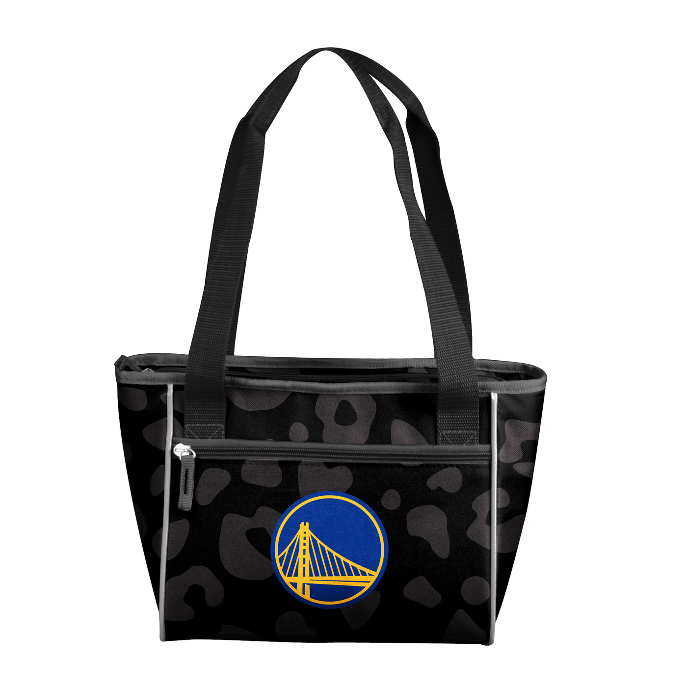 Golden State Warriors Leopard Print 16 Can Cooler Tote