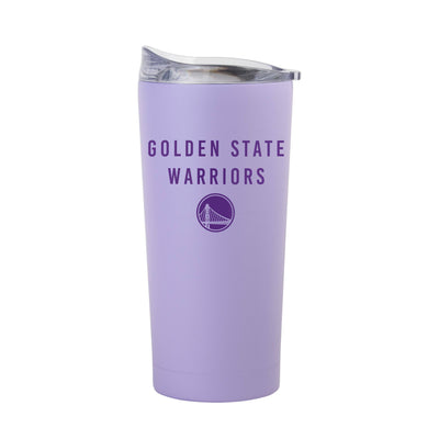 Golden State Warriors 20oz Tonal Lavender Powder Coat Tumbler - Logo Brands