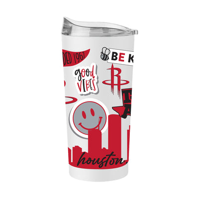 Houston Rockets 20oz Native Powder Coat Tumbler