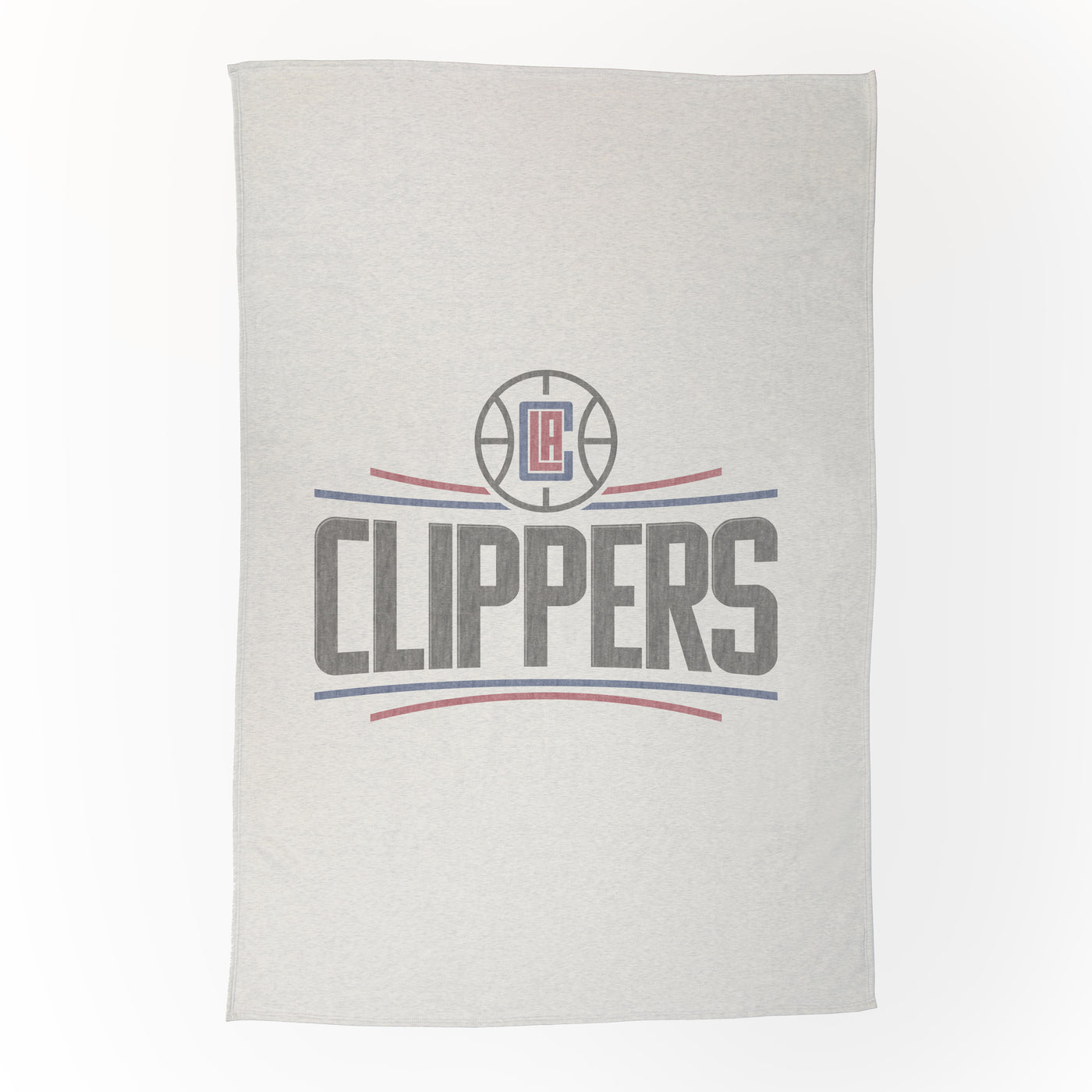 LA Clippers Oversized Logo Sublimated Sweatshirt Blanket