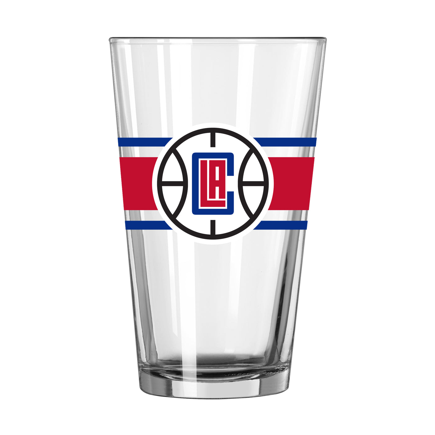 Los Angeles Clippers 16oz Stripe Pint Glass