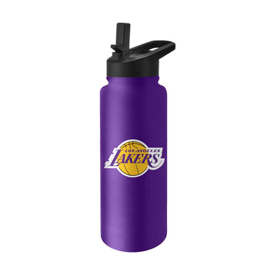 Los Angeles Lakers 34oz Logo Quencher Bottle - Logo Brands