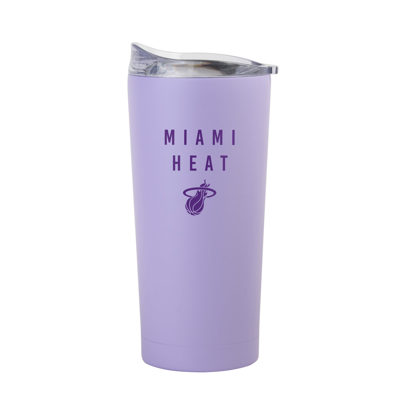 Miami Heat 20oz Tonal Lavender Powder Coat Tumbler
