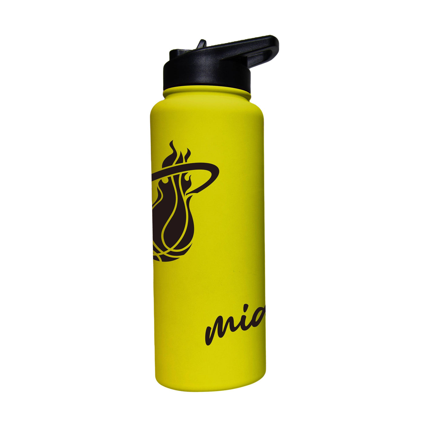 Miami Heat 34oz Cru Bold Soft Touch Quencher - Logo Brands