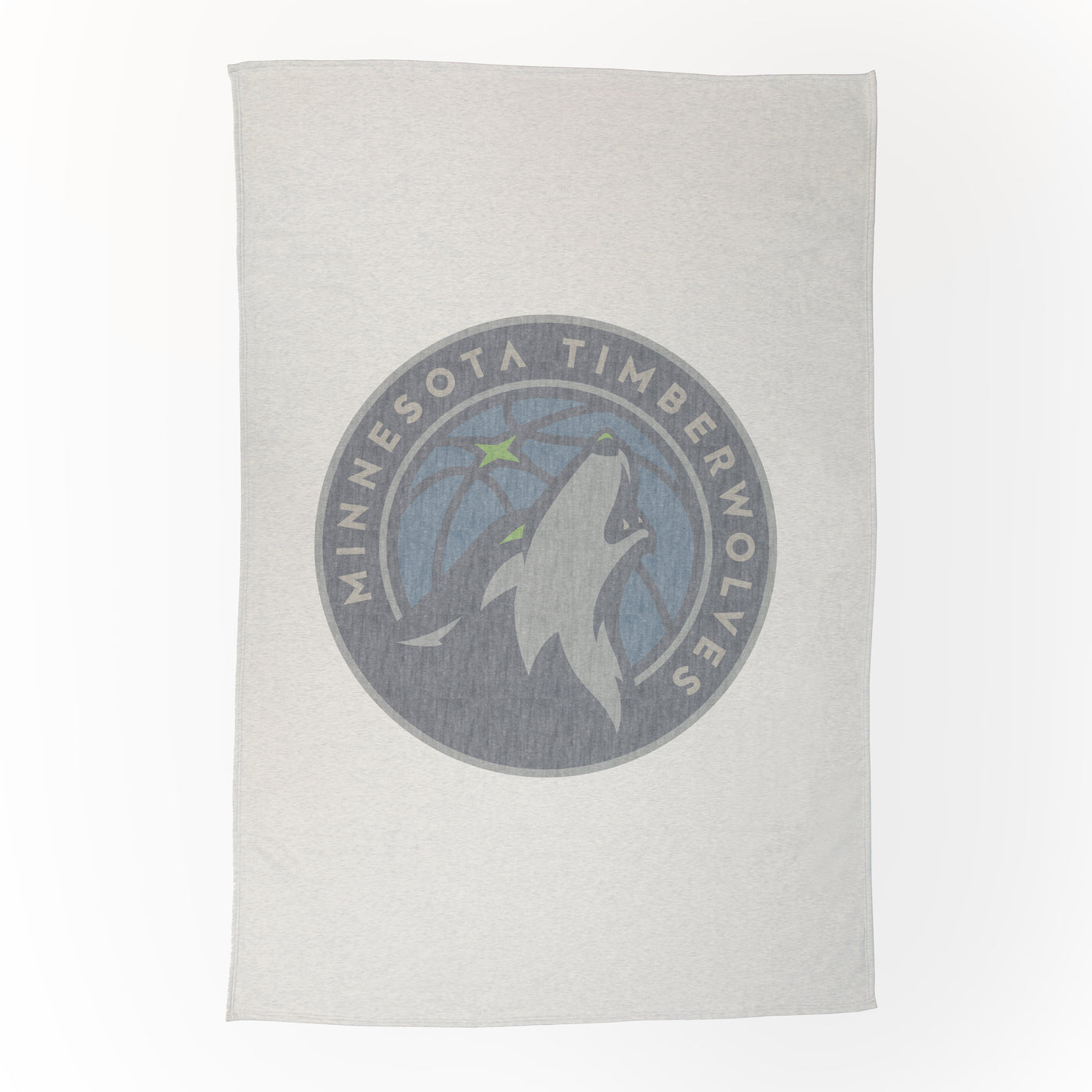 Minnesota Timberwolves Oversized Logo Sublimated Sweatshirt Blanket