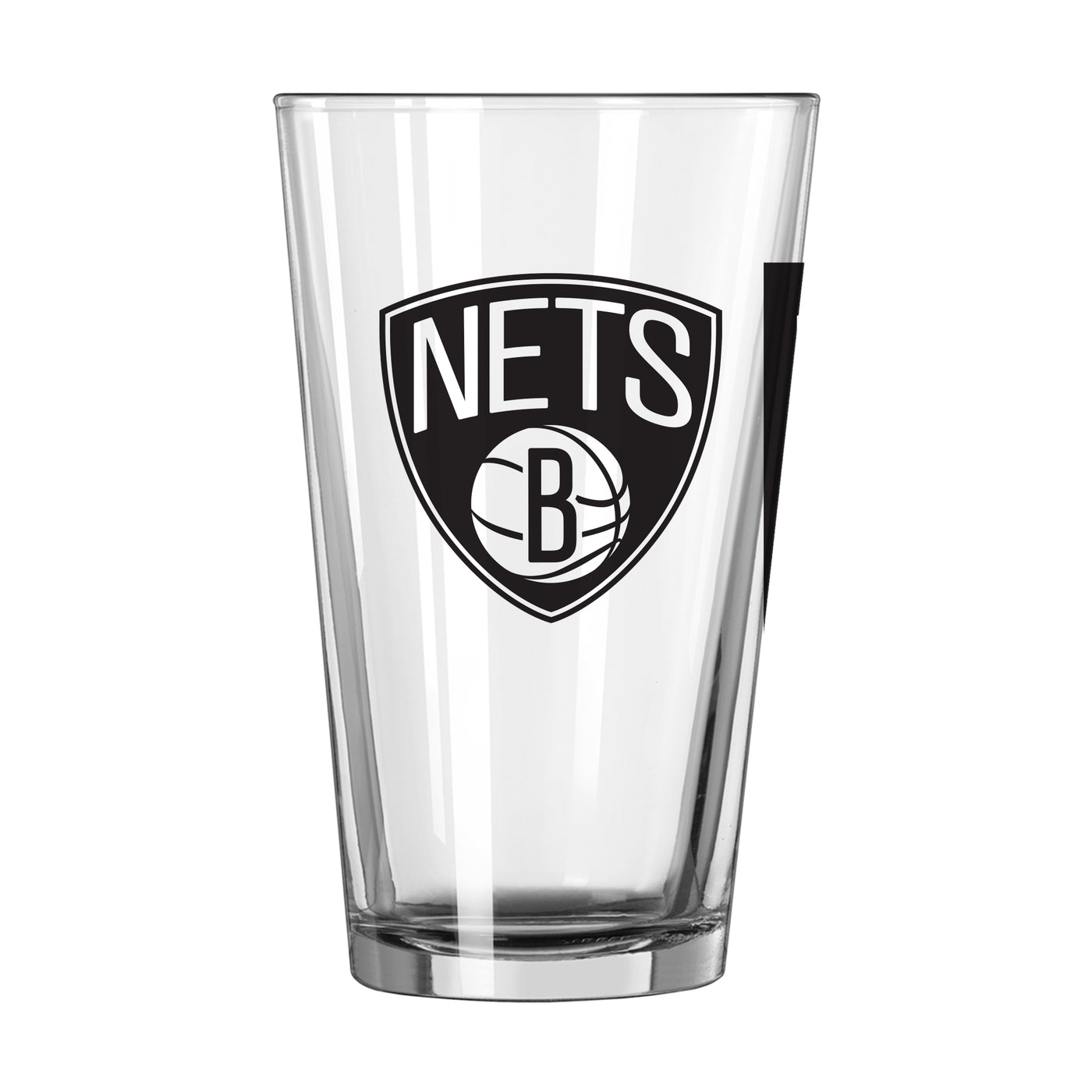 Brooklyn Nets 16oz Overtime Pint Glass