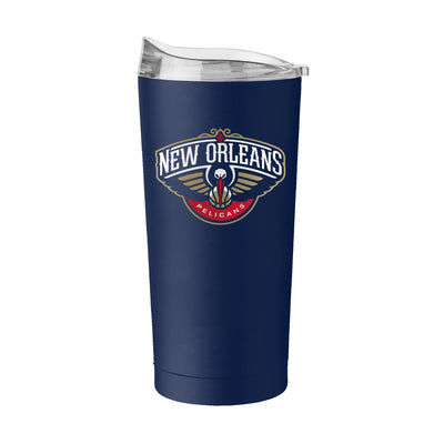 New Orleans Pelicans 20oz Flipside Powder Coat Tumbler - Logo Brands