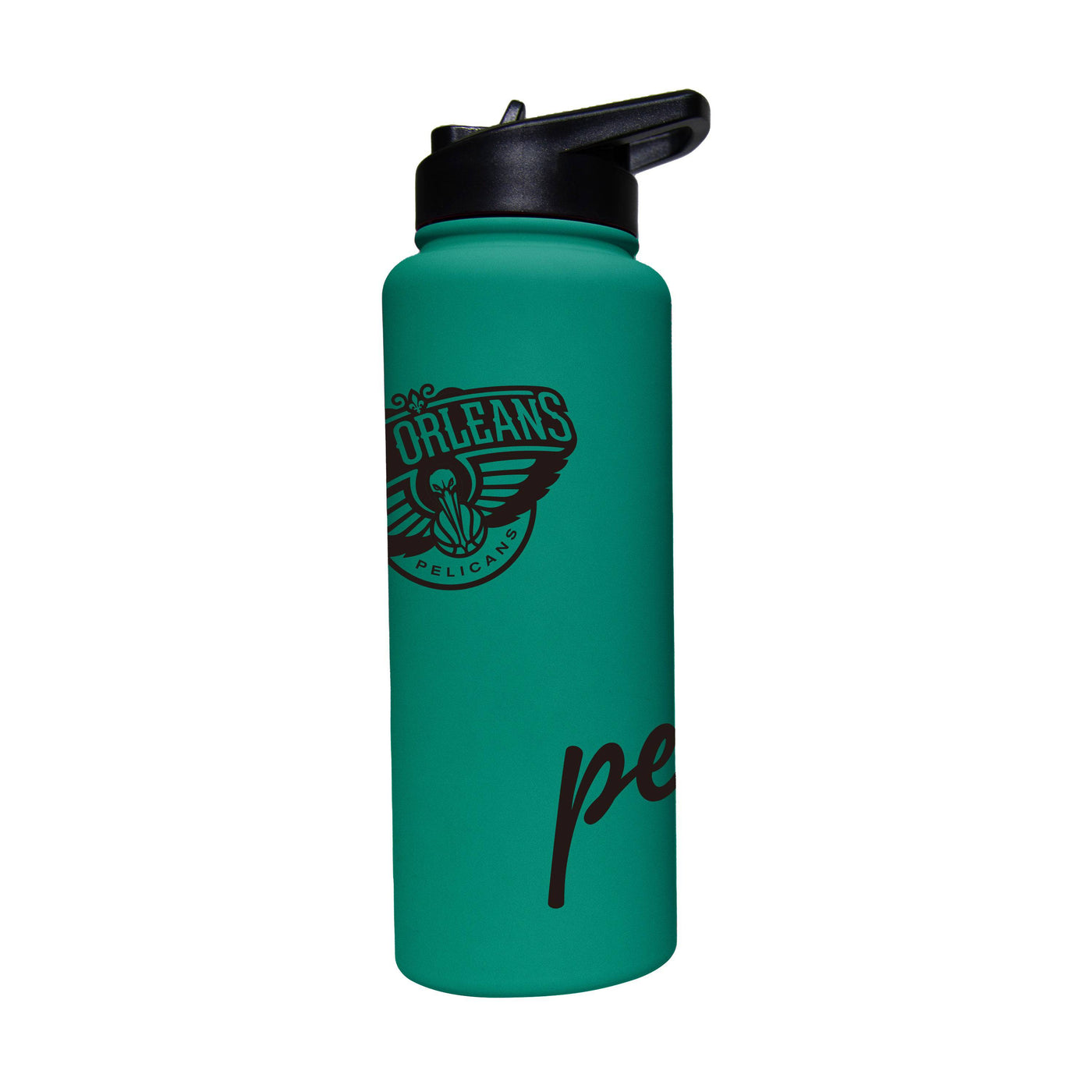 New Orleans Pelicans 34oz Optic Bold Soft Touch Quencher - Logo Brands