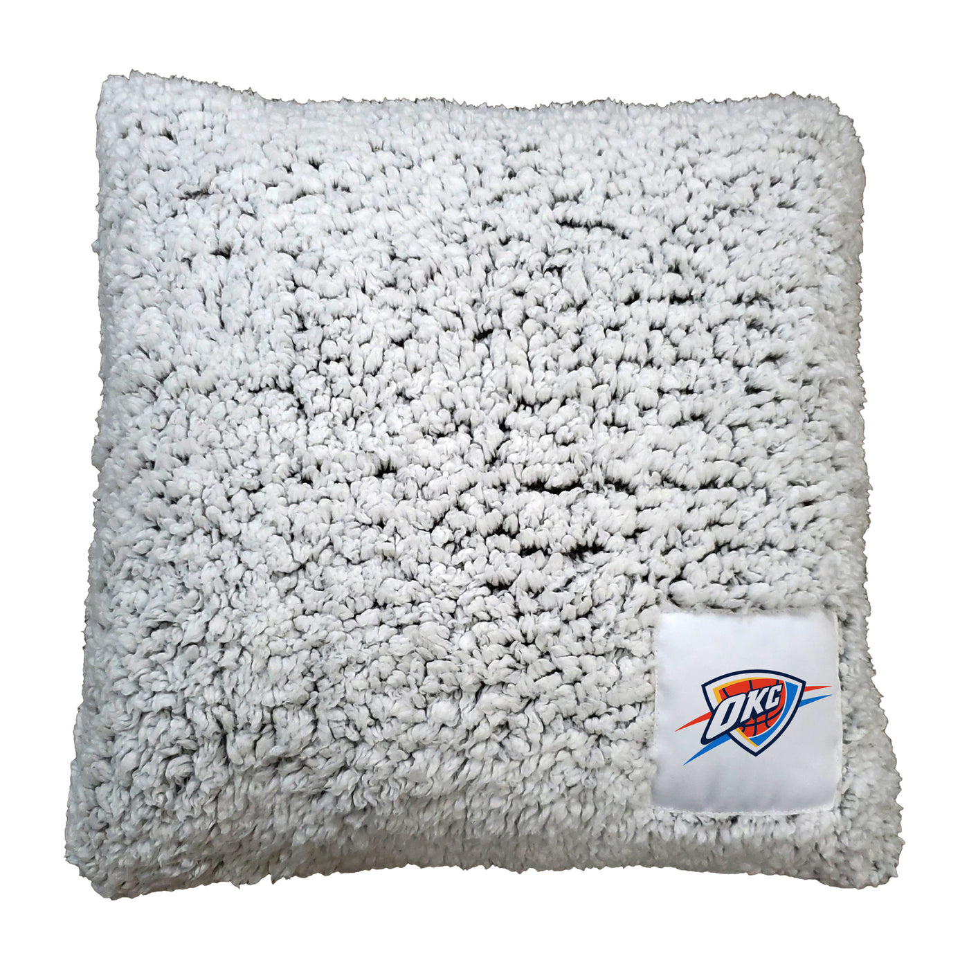 Oklahoma City Thunder Frosty Throw Pillow