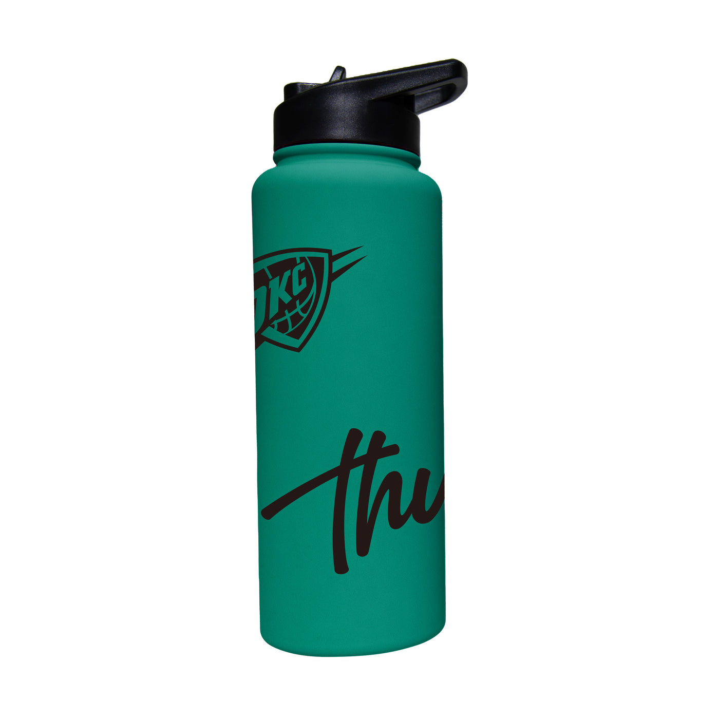 Oklahoma City Thunder 34oz Optic Bold Soft Touch Quencher - Logo Brands