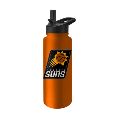 Phoenix Suns Quencher Logo Flip Top Water Bottle - Logo Brands