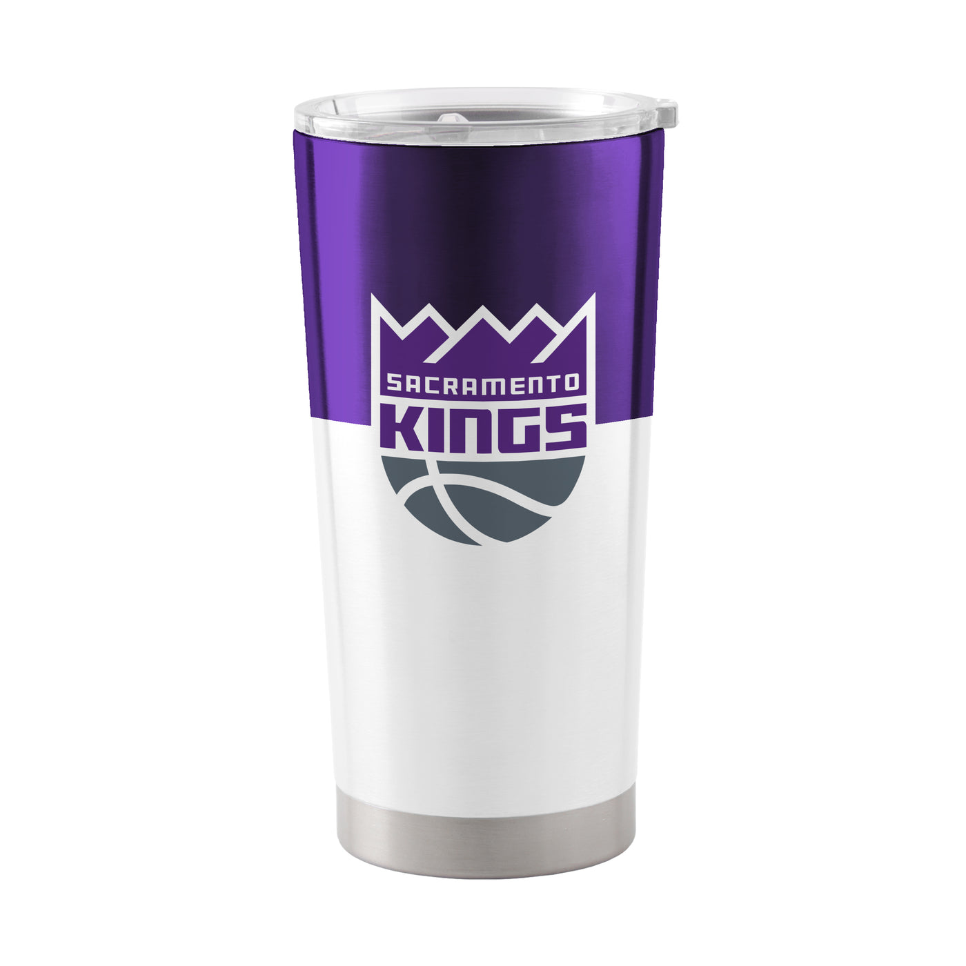 Sacramento Kings 20oz Colorblock Stainless Steel Tumbler - Logo Brands