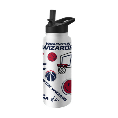 Washington Wizards 34oz Native Quencher Bottle - Logo Brands