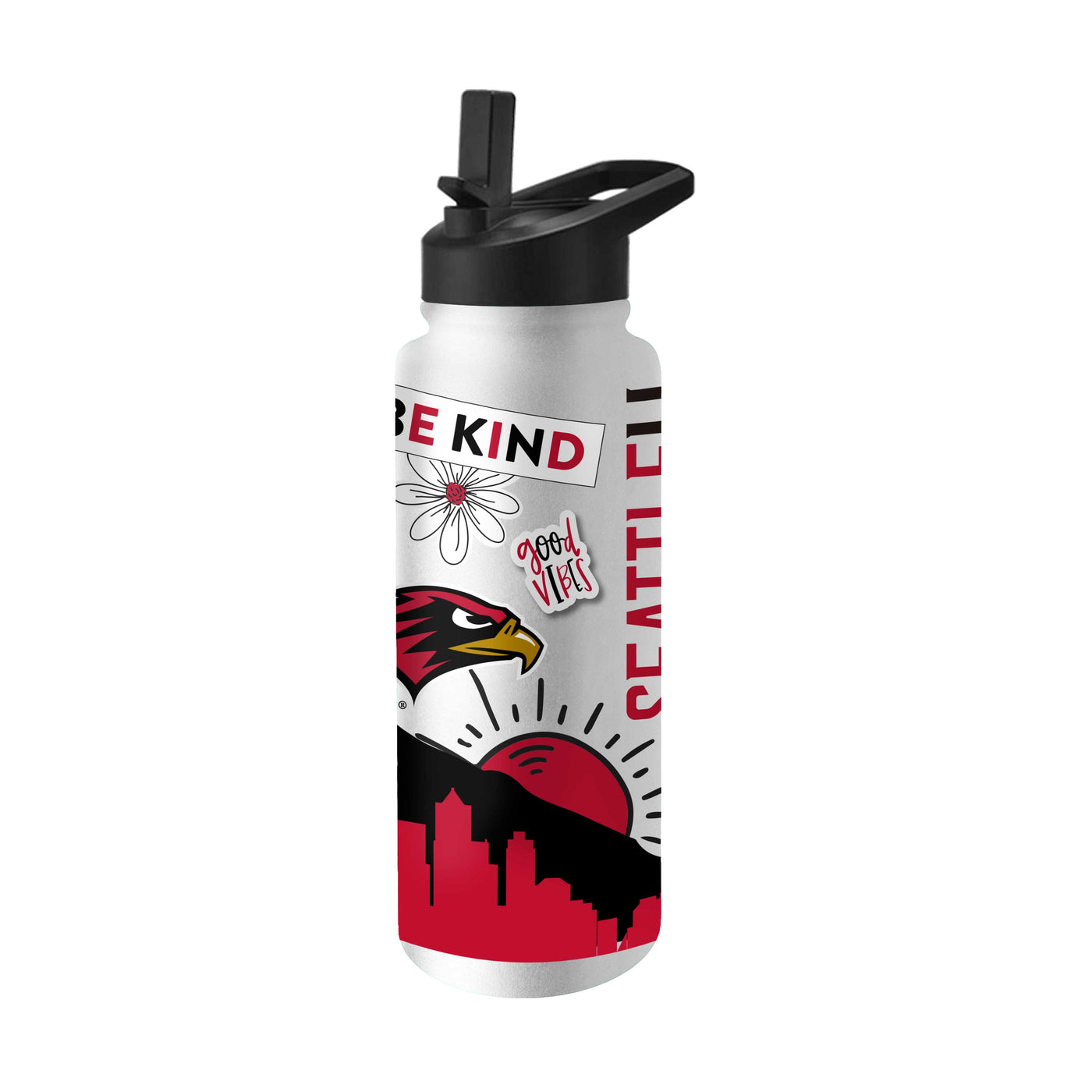 Seattle University 34oz Native Quencher Bottle - Logo Brands