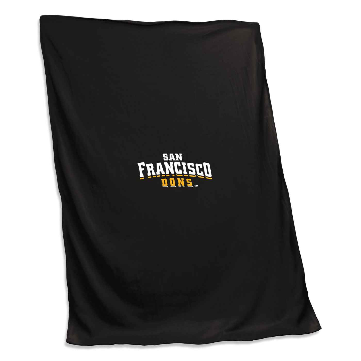 San Francisco Black Screened Sweatshirt Blanket - Logo Brands