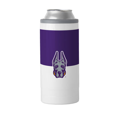 SUNY Albany 12oz Colorblock Slim Can Coolie - Logo Brands