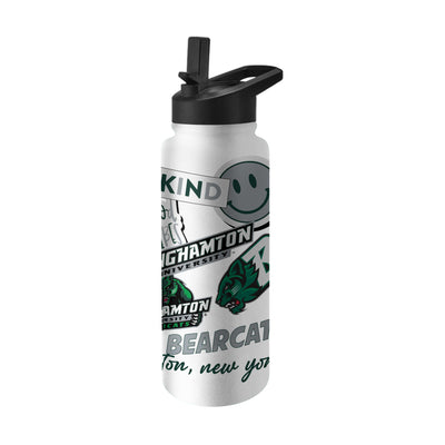 Binghamton 34oz Native Quencher Bottle - Logo Brands