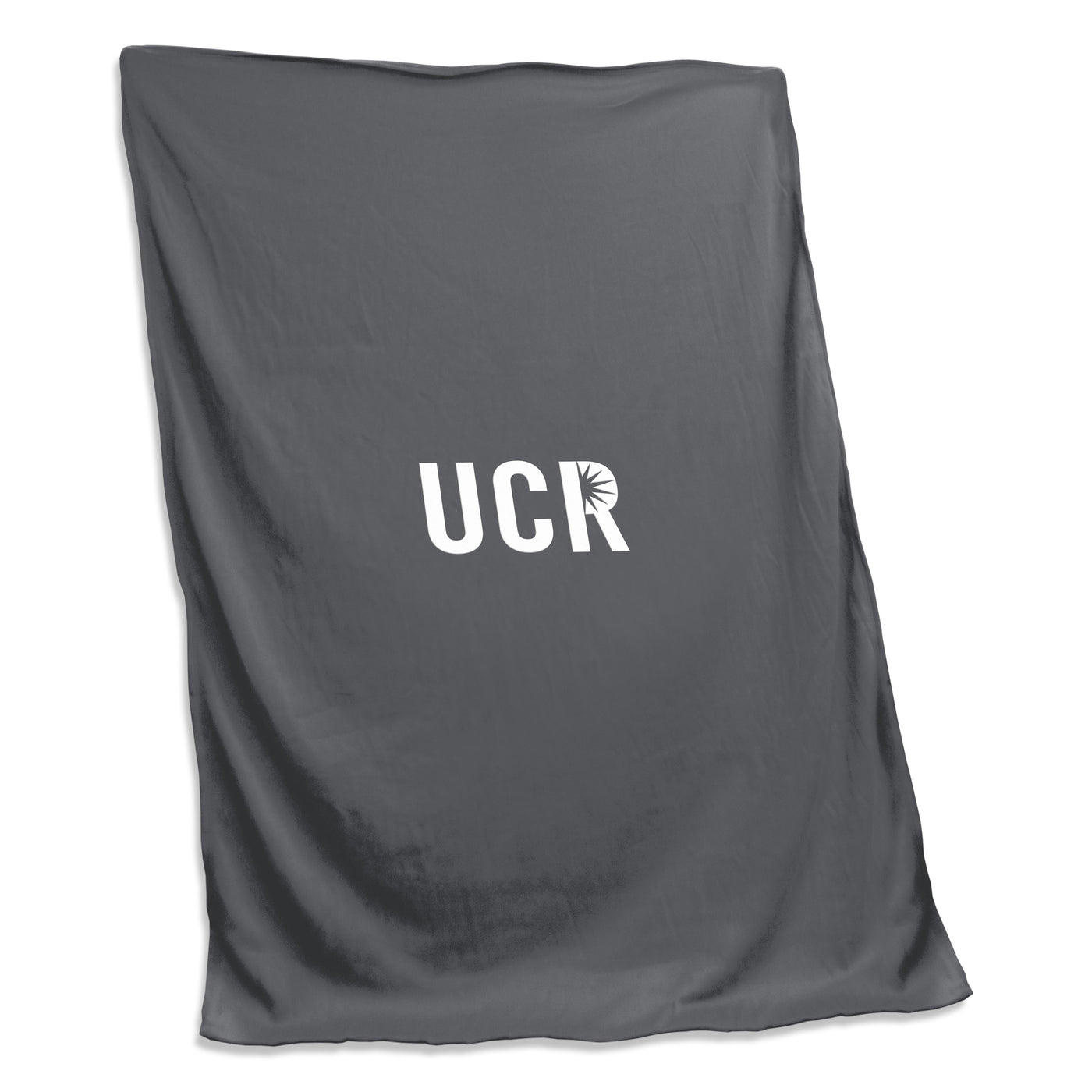 California Riverside Charcoal Sweatshirt Blanket (Screened)