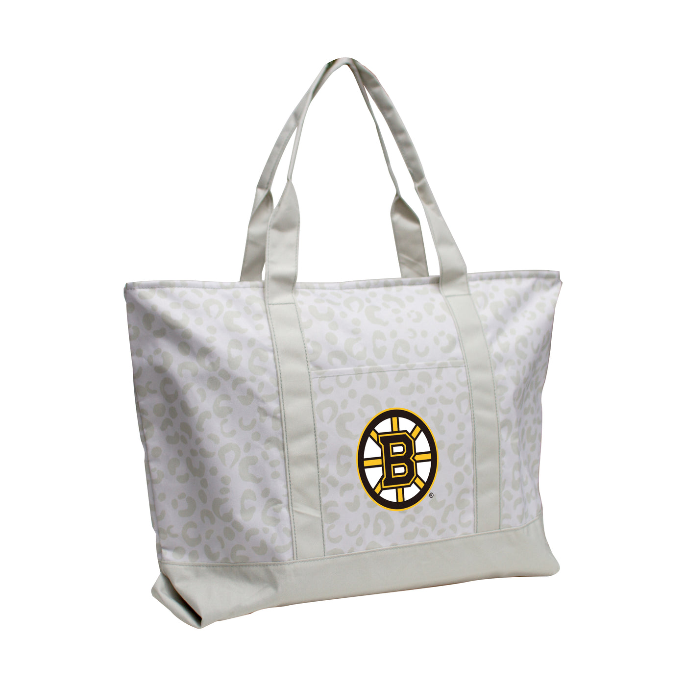 Boston Bruins Leopard Pattern Tote - Logo Brands