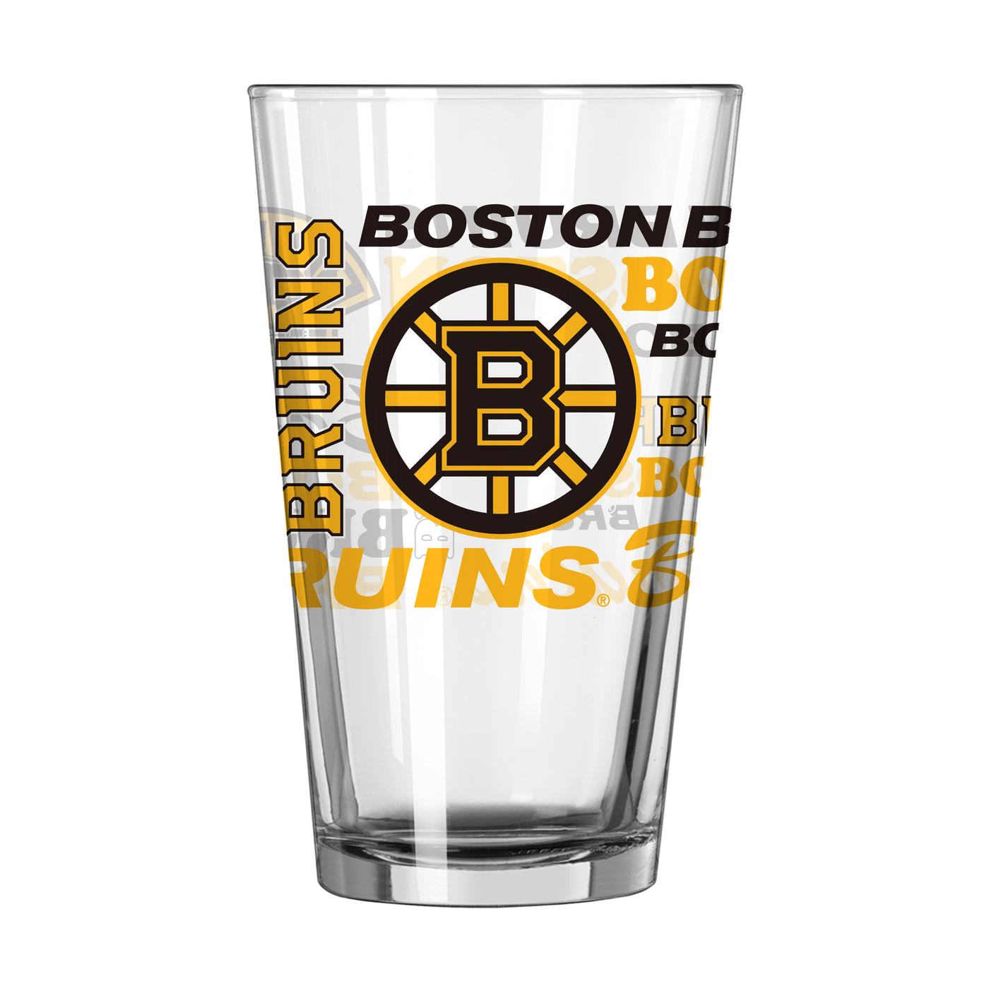 Boston Bruins 16oz Spirit Pint Glass