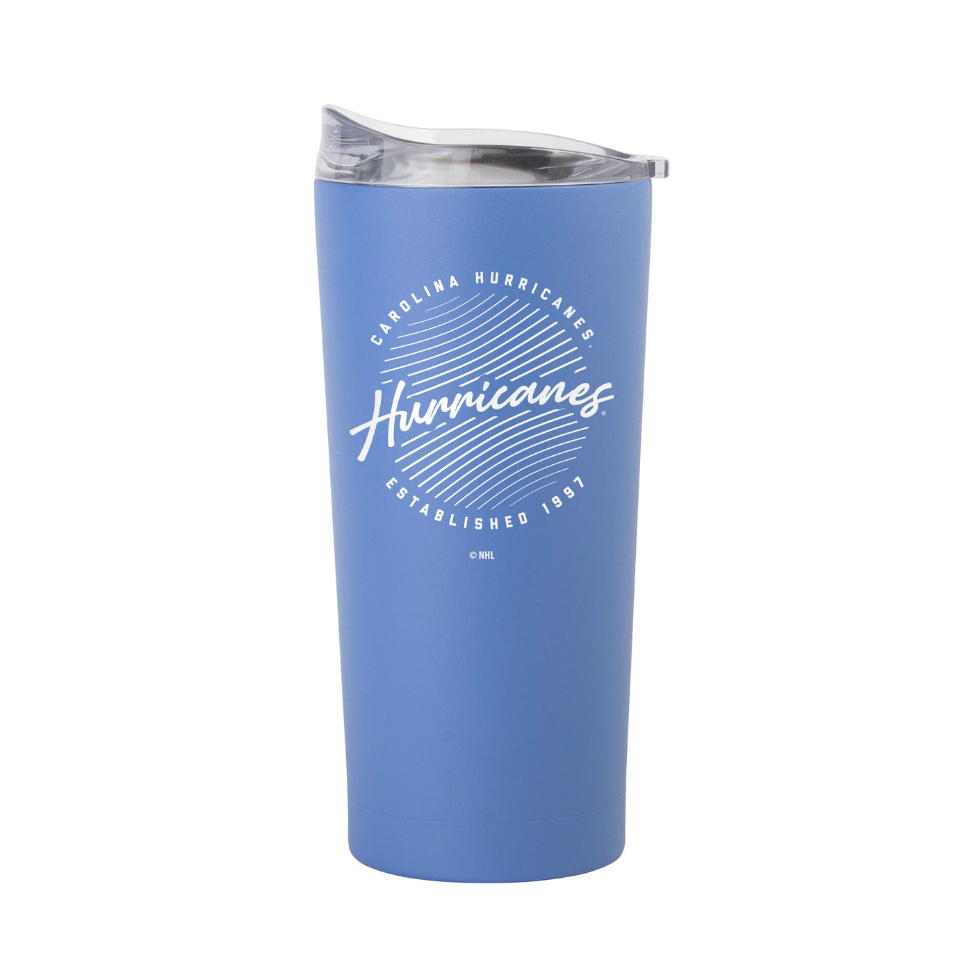 Carolina Hurricanes 20oz Retro Script Arctic Powder Coat Tumbler - Logo Brands