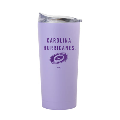 Carolina Hurricanes 20oz Tonal Lavender Powder Coat Tumbler - Logo Brands