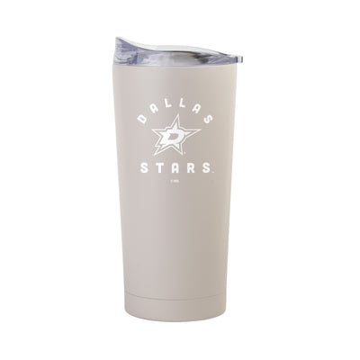 Dallas Stars 20oz Archway Sand Powder Coat Tumbler - Logo Brands