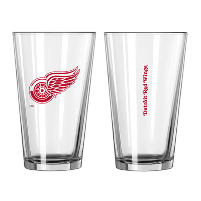 Detroit Red Wings 16oz Gameday Pint Glass - Logo Brands