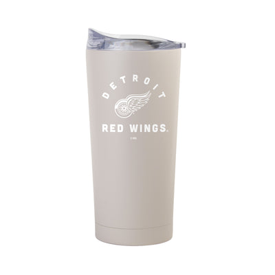 Detroit Red Wings 20oz Archway Sand Powder Coat Tumbler - Logo Brands