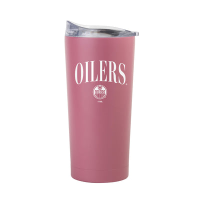 Edmonton Oilers 20oz Cinch Berry Powder Coat Tumbler - Logo Brands