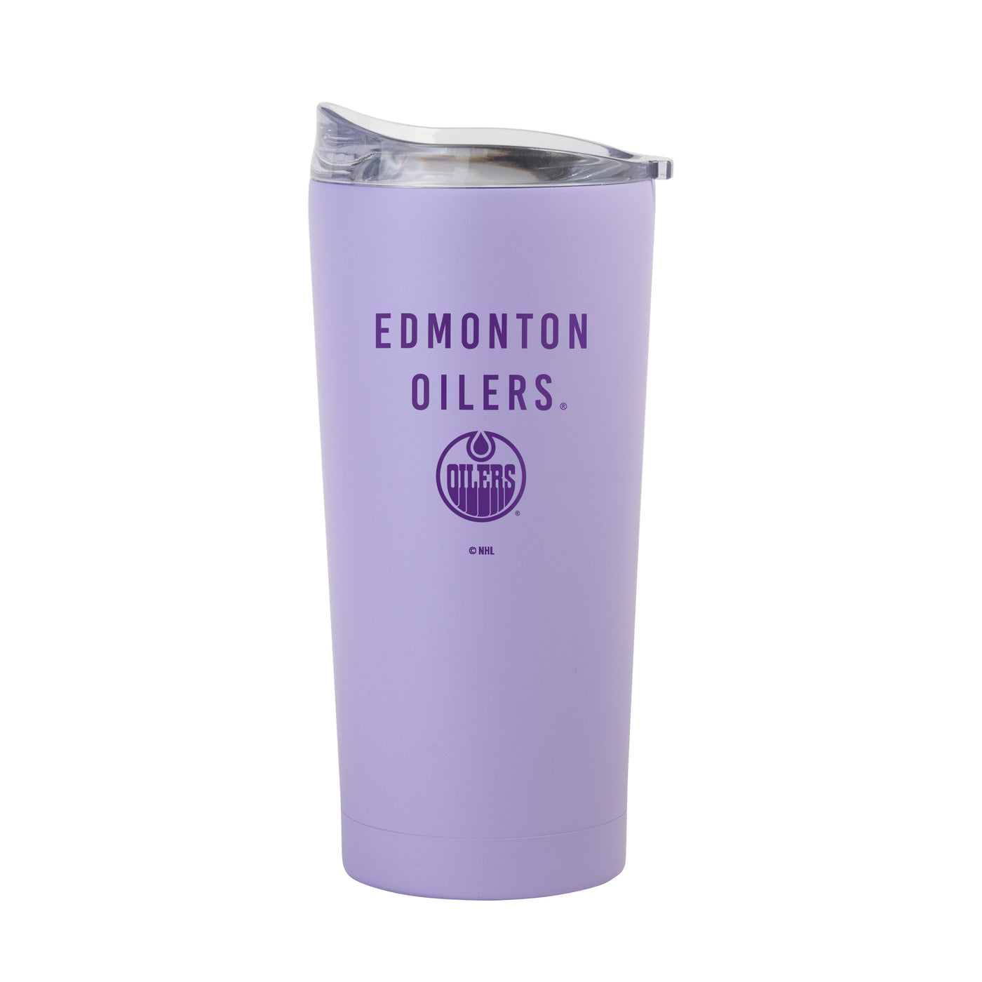 Edmonton Oilers 20oz Tonal Lavender Powder Coat Tumbler