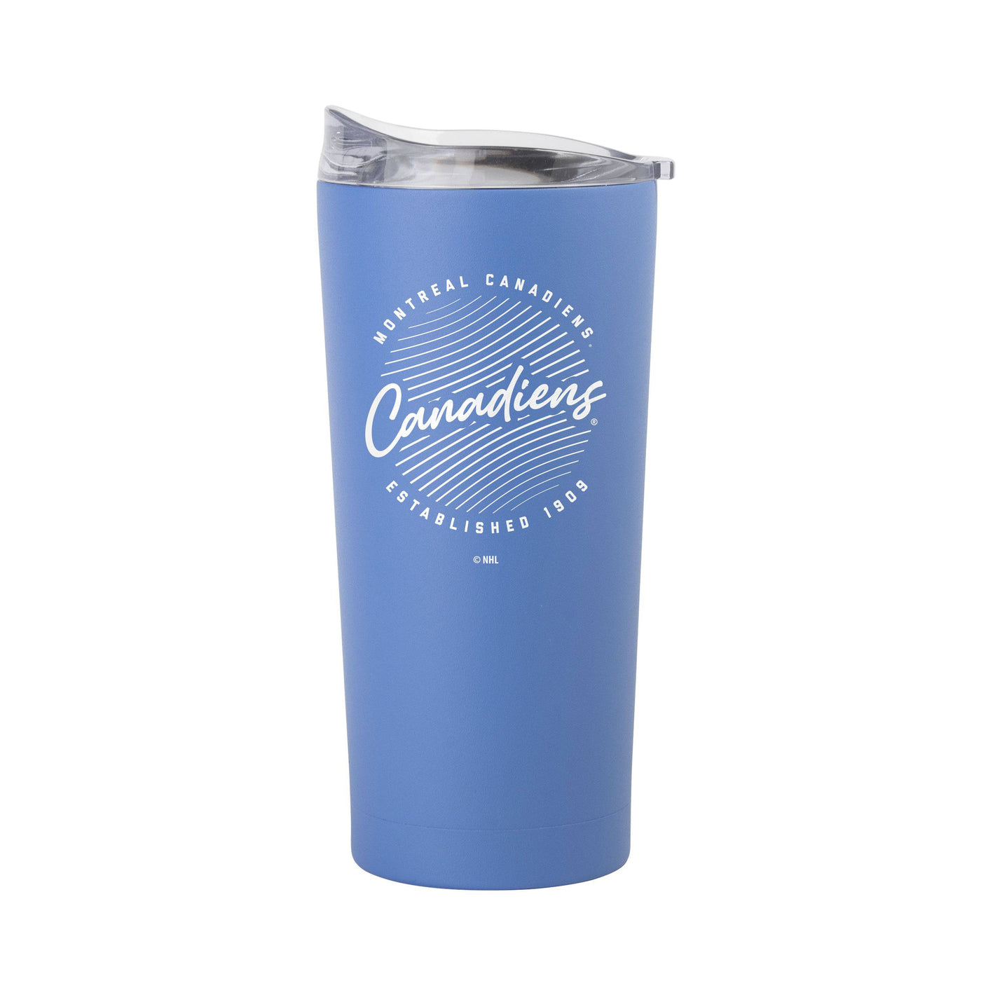 Montreal Canadiens 20oz Retro Script Arctic Powder Coat Tumbler - Logo Brands