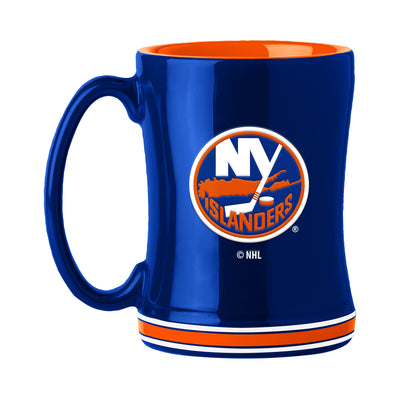 New York Islanders 14oz Relief Mug - Logo Brands