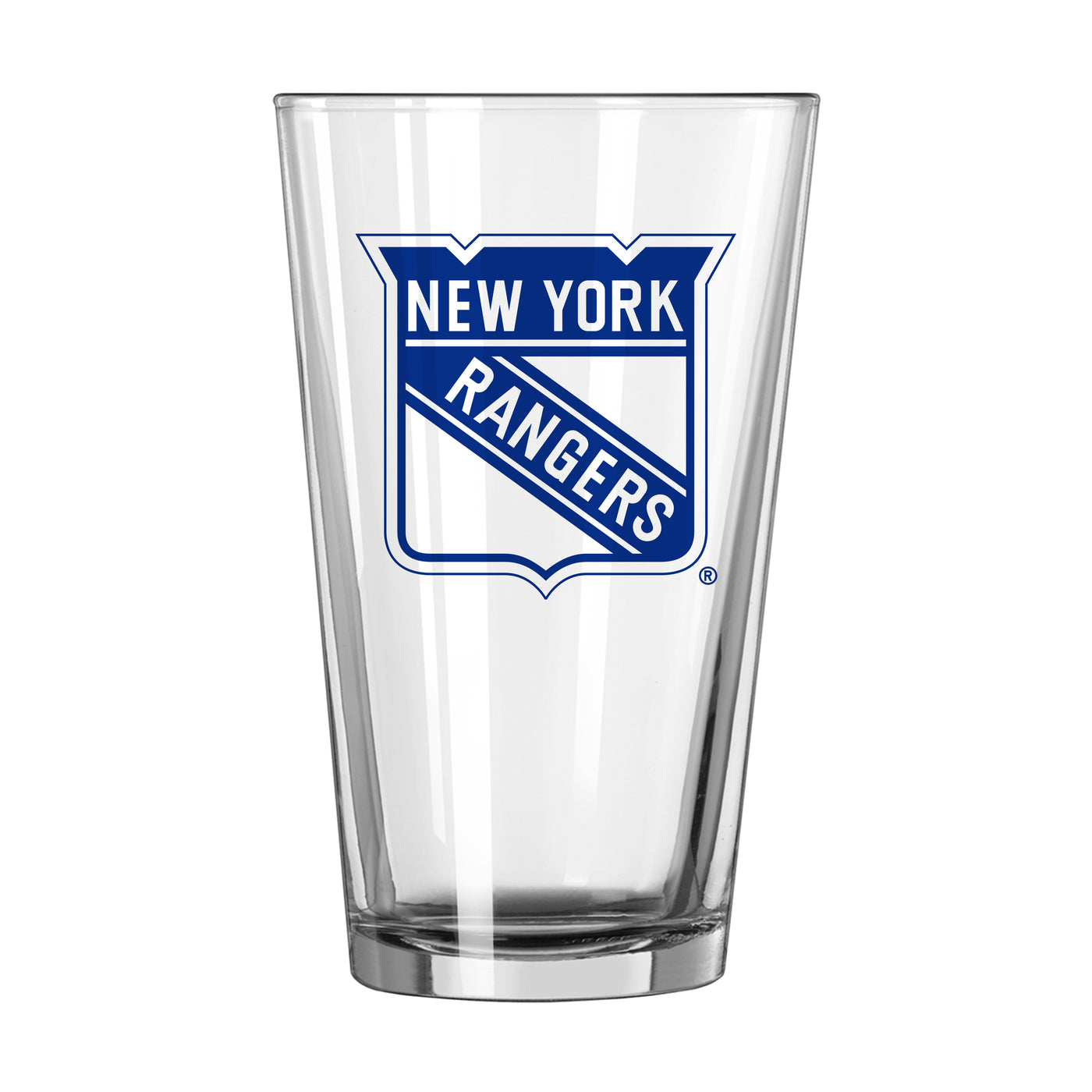 New York Rangers 16oz Gameday Pint Glass - Logo Brands