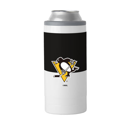 Pittsburgh Penguins 12oz Colorblock Slim Can Coolie - Logo Brands