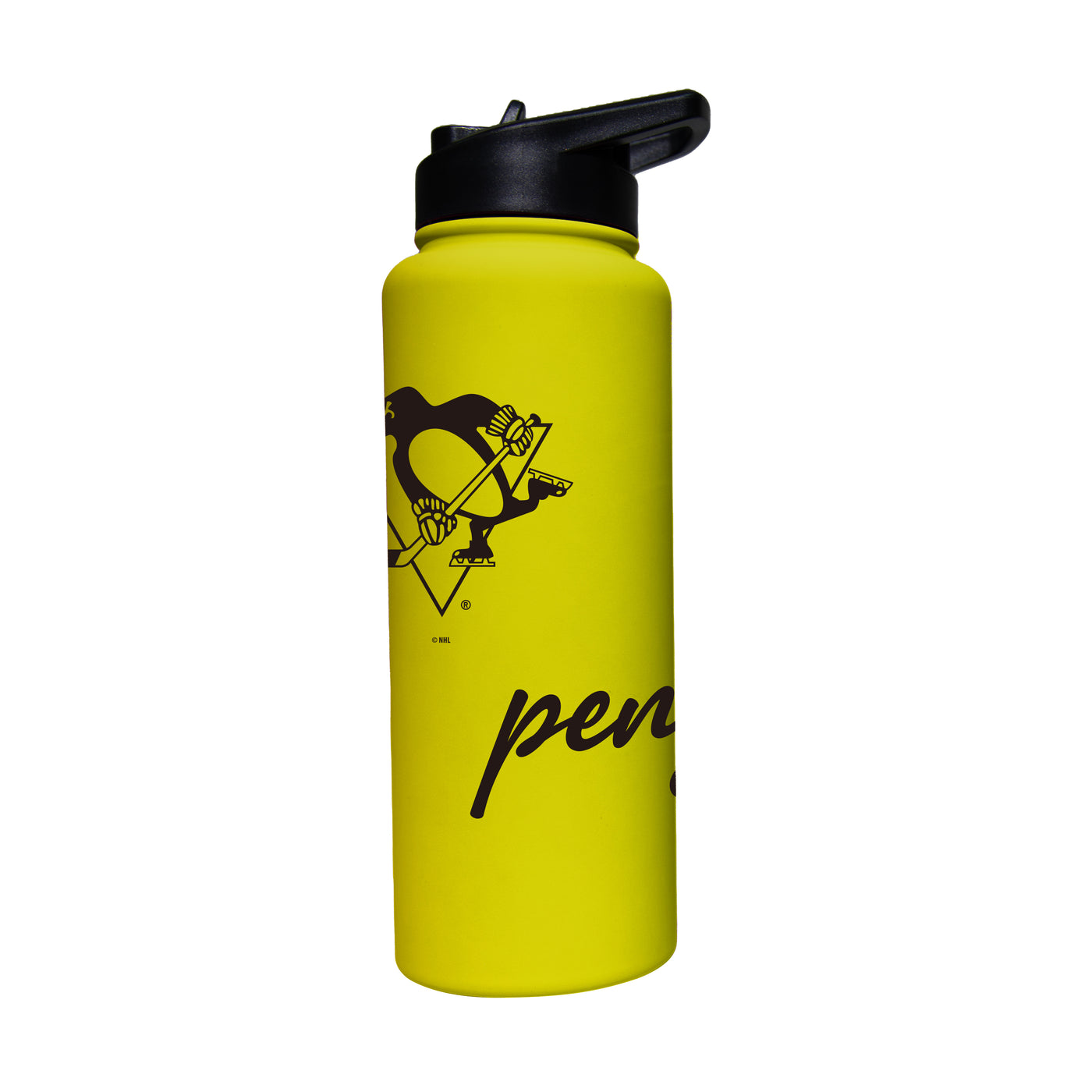 Pittsburgh Penguins 34oz Cru Bold Soft Touch Quencher - Logo Brands