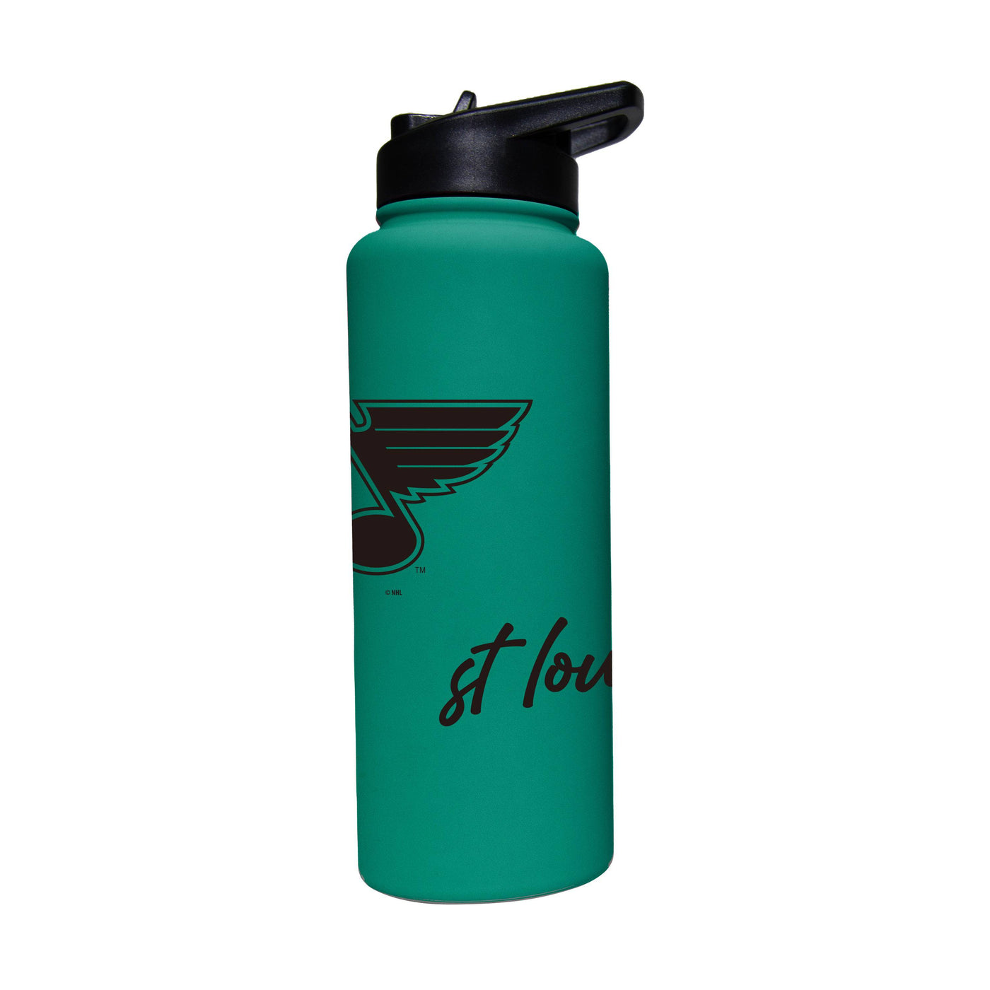 St Louis Blues 34oz Optic Bold Soft Touch Quencher - Logo Brands